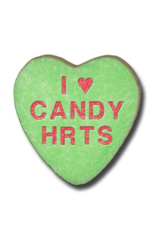 Valentine Heart Candy. Valentine Candy Heart Fun